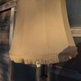 Vintage Sèvres crystal and wrought iron floor lamp from the 1950s