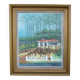 Painting Villa in the pines in Hossegor