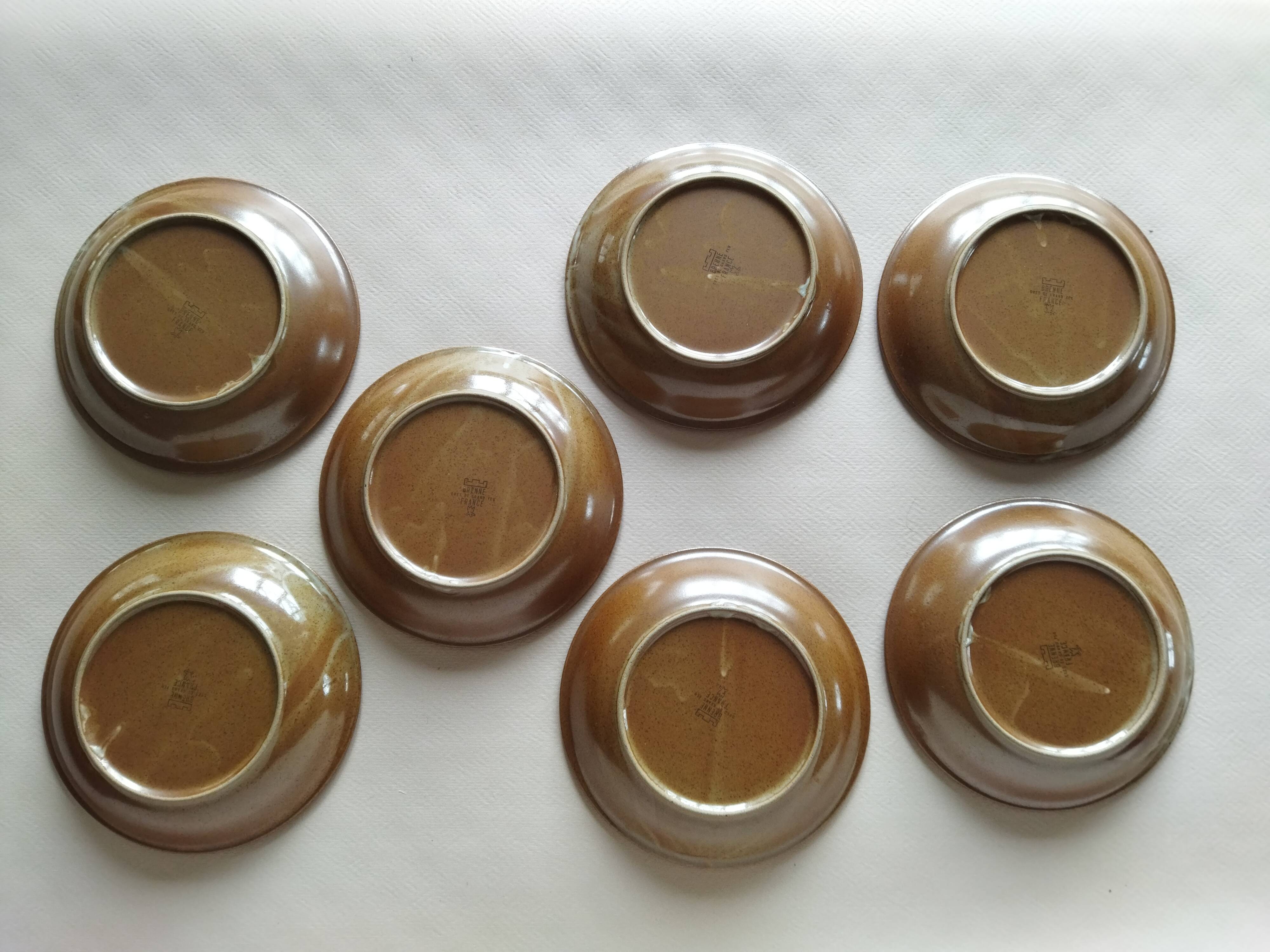 Plates caps Grès de Brenne