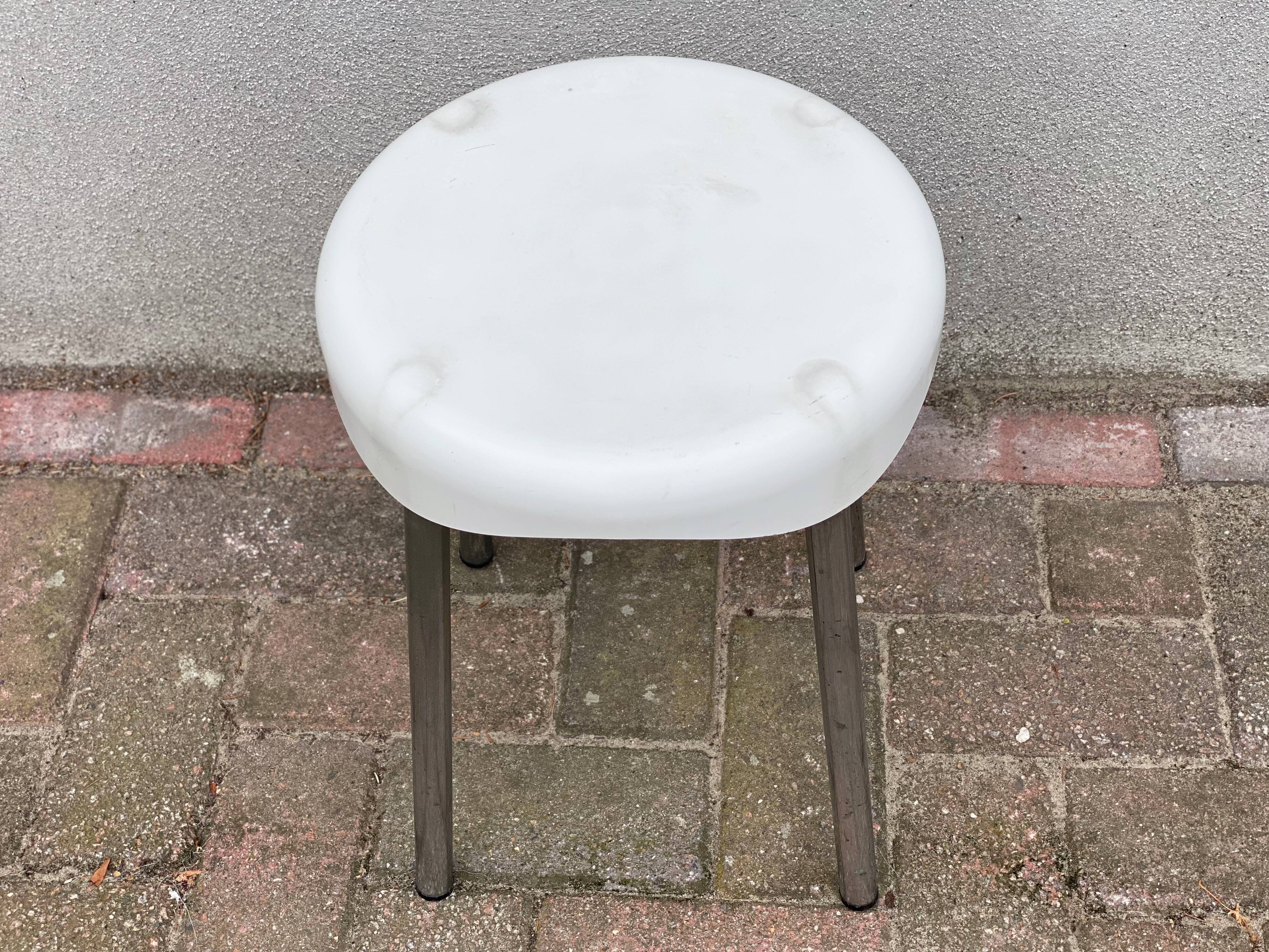 Tabouret space age Brevetti Toce design italien vintage, siège en bakélite