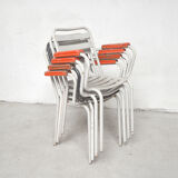 4 fauteuils Tolix T2