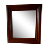 Old beveled mirror 51x56cm