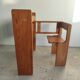 Foldable pine children's desk
