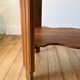 Wooden console table art deco 40s