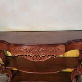 Large mahogany dining console