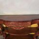 Large mahogany dining console