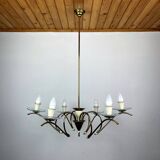 Lustre araignée du milieu du siècle par Pietro Chiesa pour Fontana Arte, Italie, années 1940