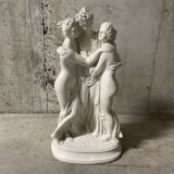 Plaster statue “The 3 Graces”