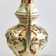 Hand-painted earthenware vase from Rouen, France twentieth century