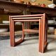 3 nesting coffee tables GPLAN model Quadrille in teak