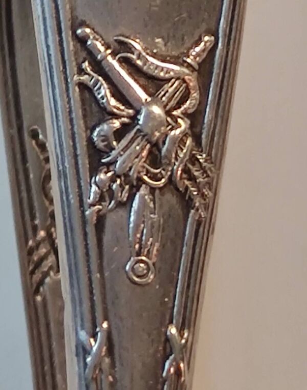 Pince à Sucre Monogramme/Argent Poinçon Minerve