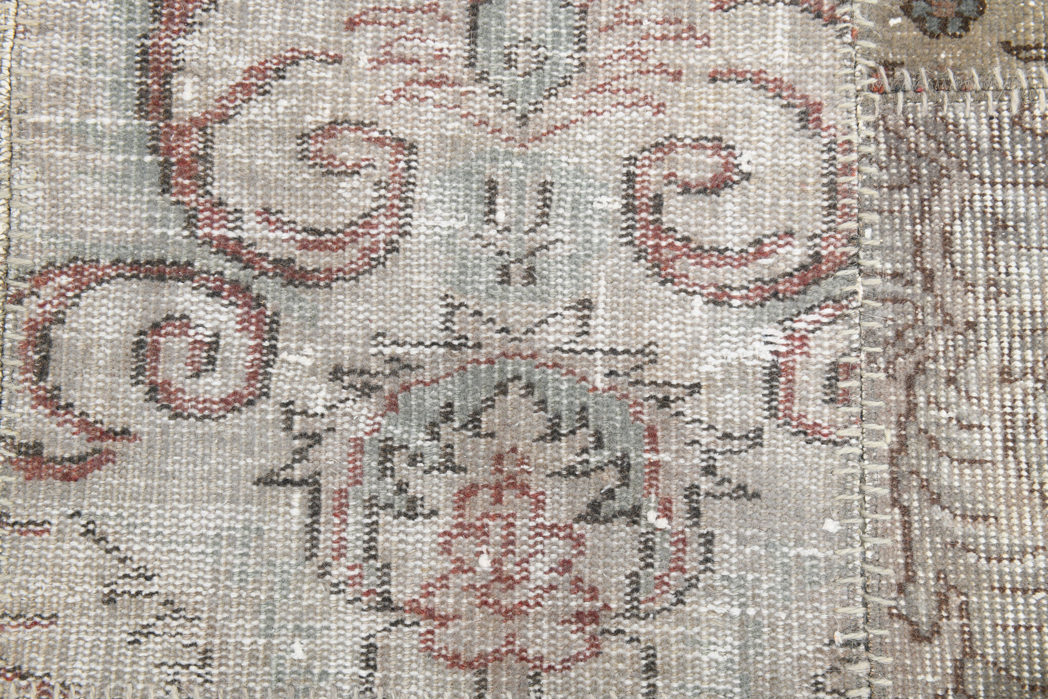 Hand-Made Wool Turkish Vintage Rug