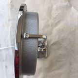 Chrome magnifying luminous mirror brand Brot 50s-60s