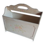 Wooden magazine door