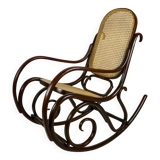 Vintage Brown Rocking Chair