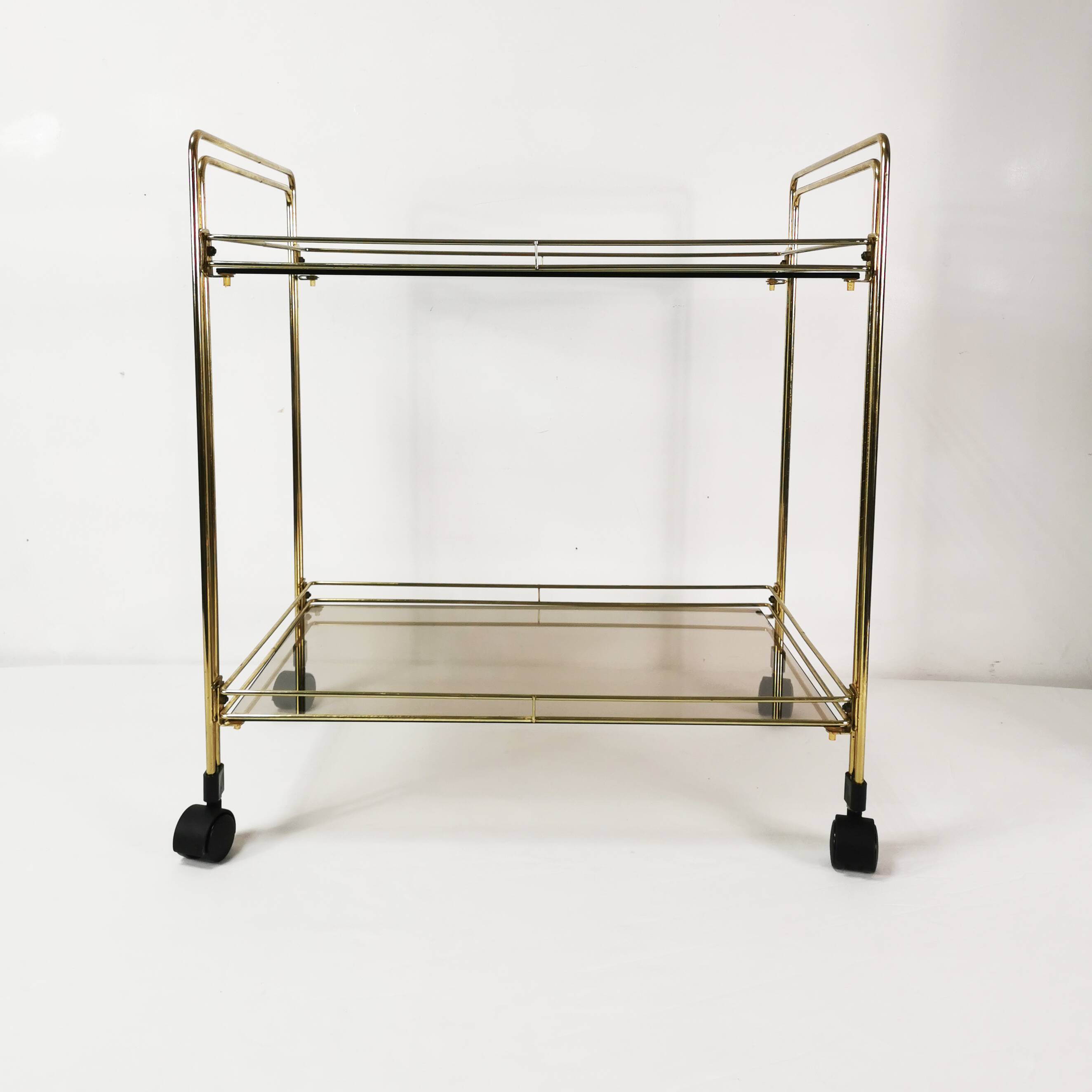 Minimalist mobile bar, Germany, 1970s.