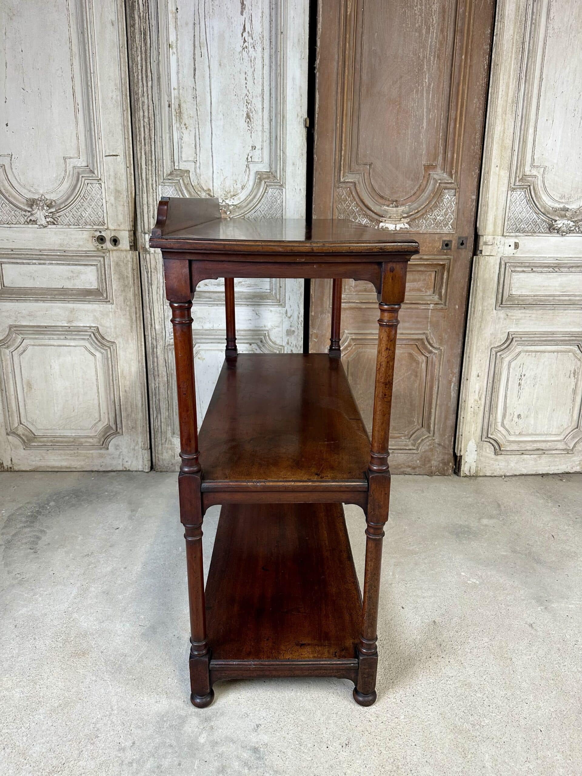 English mahogany sideboard, circa 1900