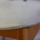 4 Danish chairs in beech wood and skai, 1960