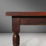 20th Century French Rustic oak Dining Table