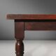 20th Century French Rustic oak Dining Table