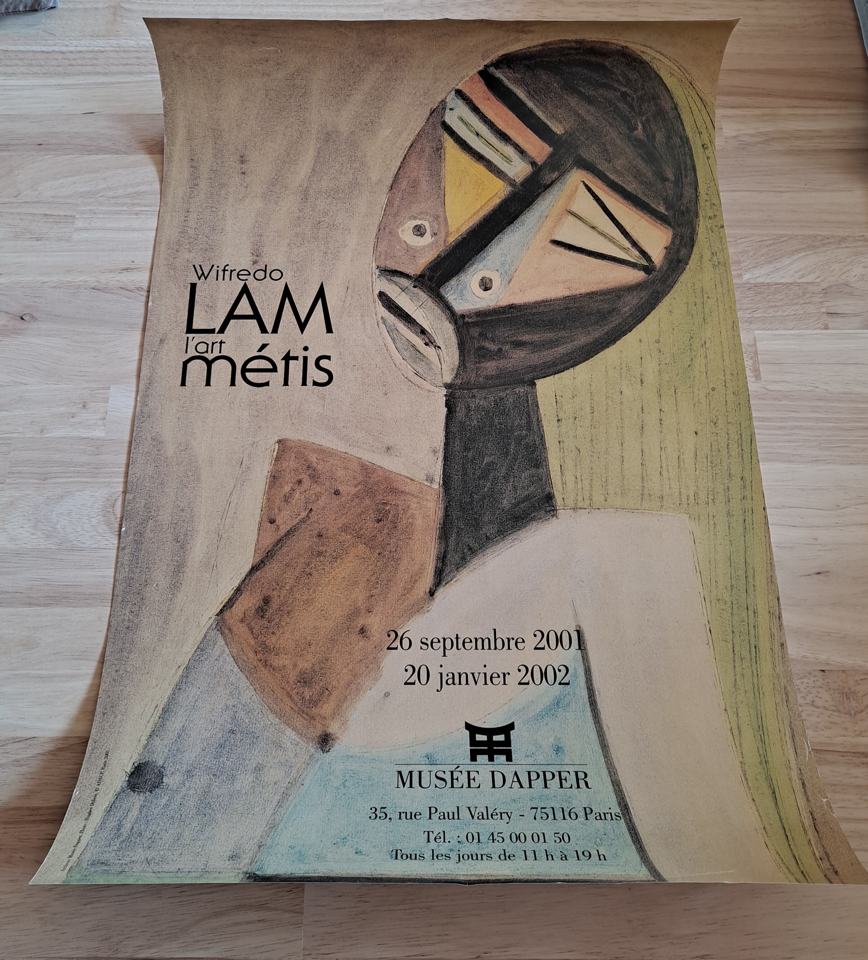 Wilfredo Lam exhibition poster