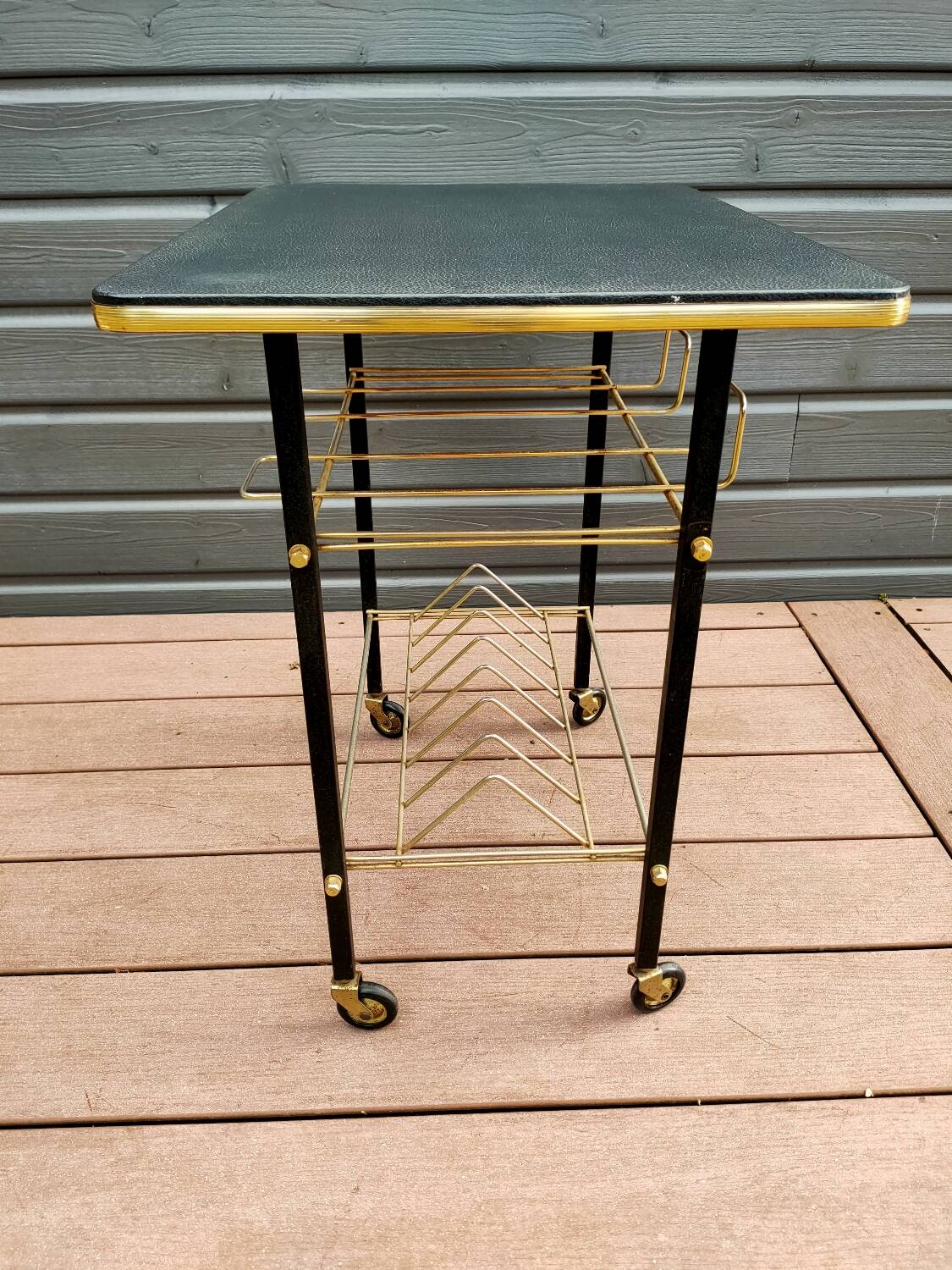Vintage storage trolley