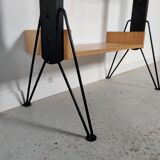 Bibliothèque modulable autoportante scandinave , années 60