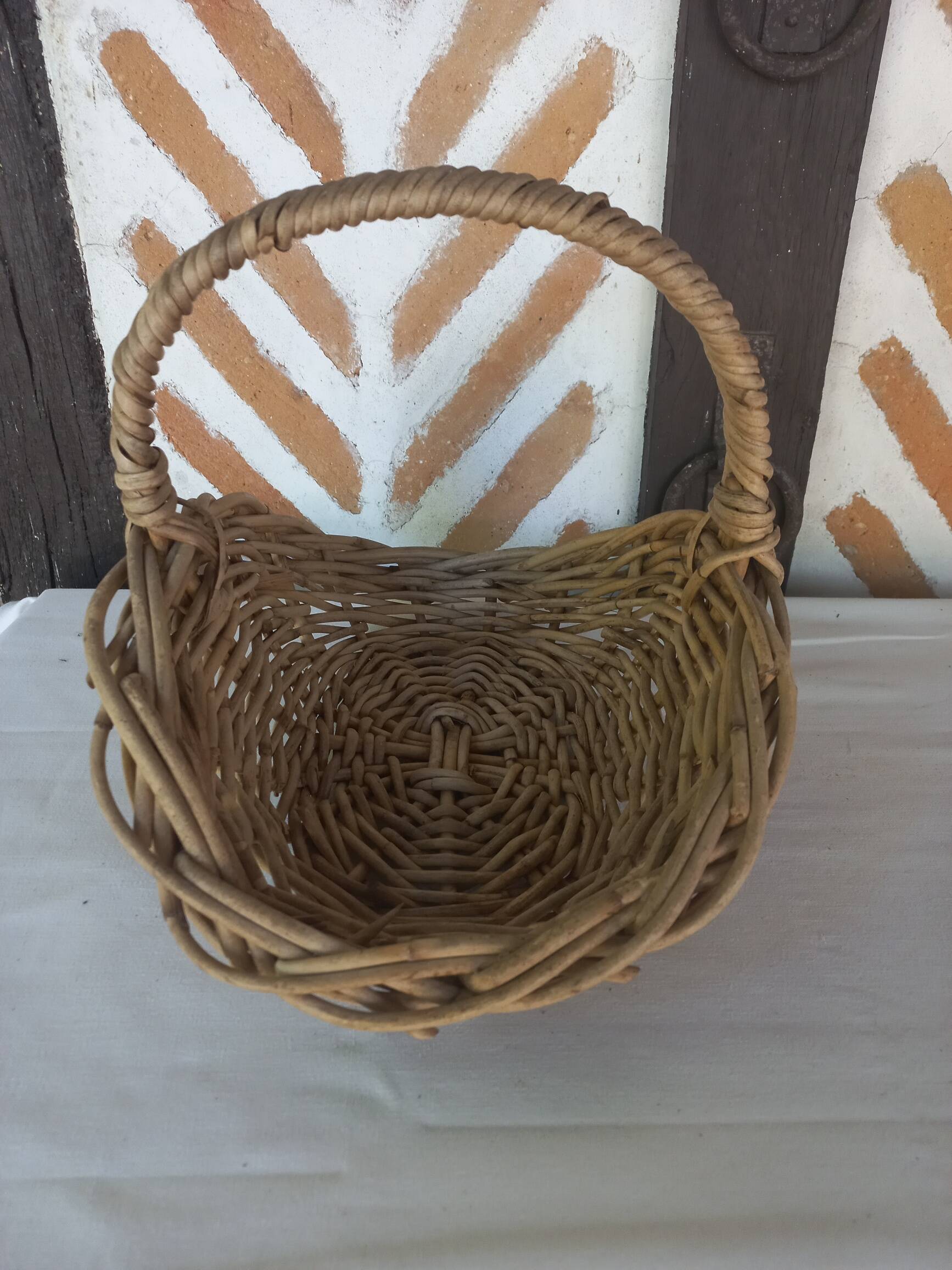 Panier corbeille à fruits osier