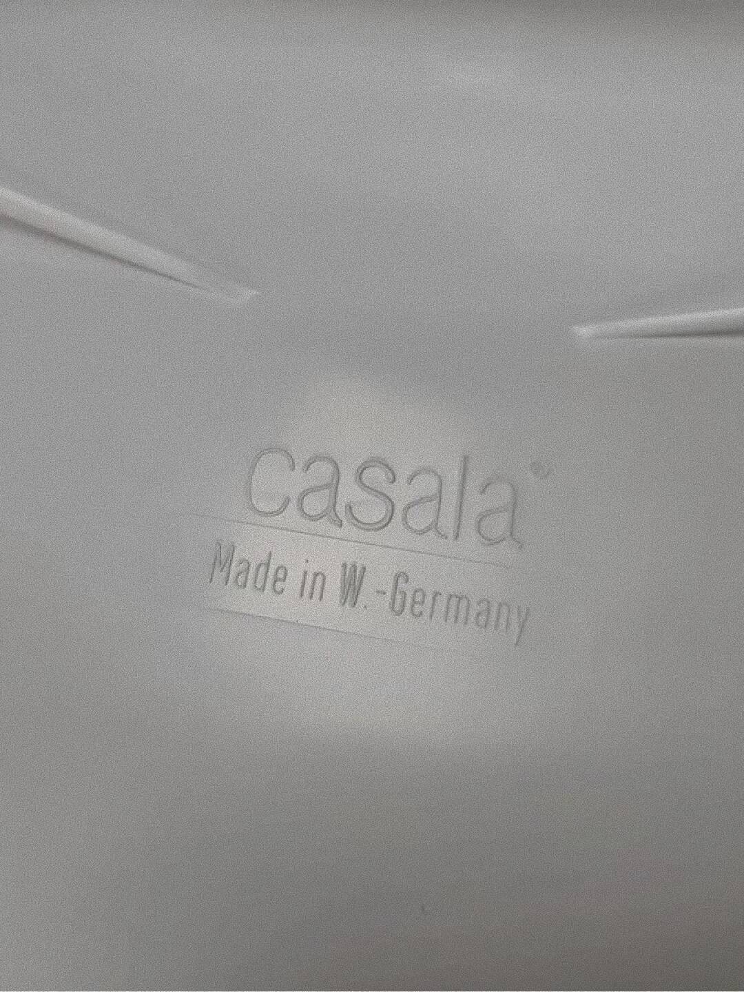 White Casalino stools, Casala — Alexander Begge