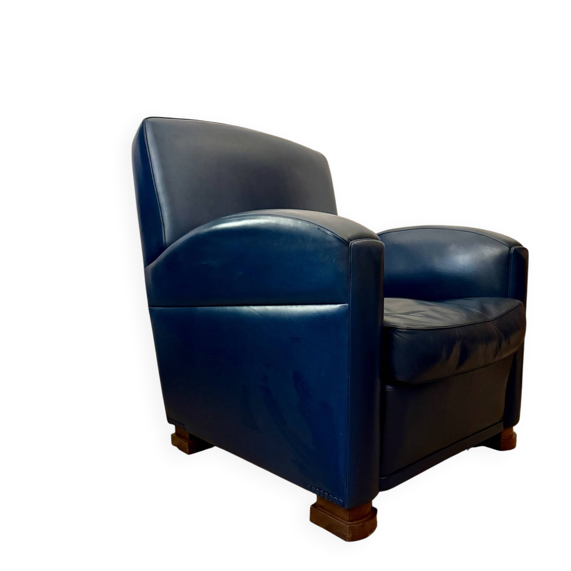 Tabarin Armchair in Leather by Poltrona Frau