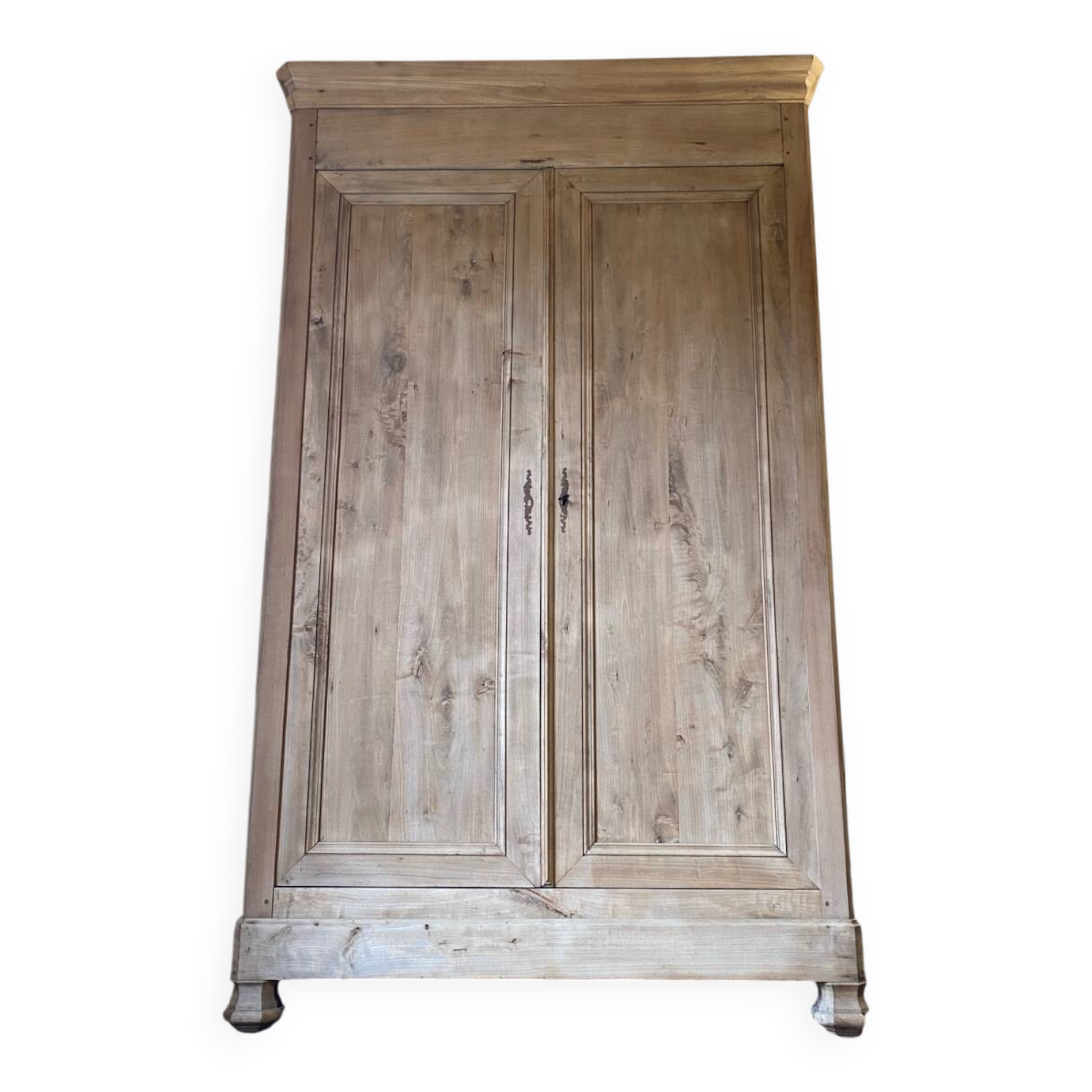 Light wood wardrobe
