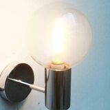 Vintage wall lamp from the space age by Motoko Ishii for Staff, 1970s.