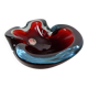 Sommerso Murano Glass Ashtray, Italy, 1960s