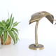 Cigogne en laiton vintage