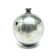 Mid-century modern sugar bowl, silver-plated brass, HEFRA, Poland, 1960s