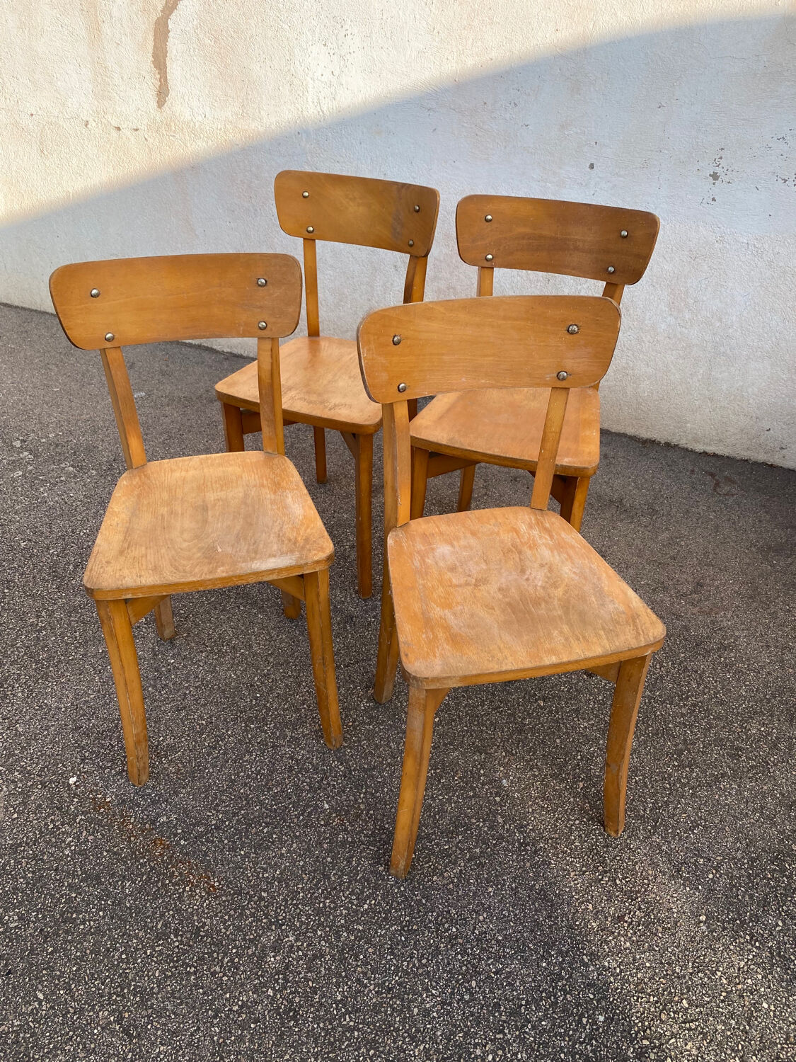 Set of 4 bistro chairs