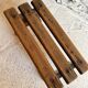 Wooden plant bench