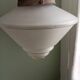 Art Deco glass pendant light