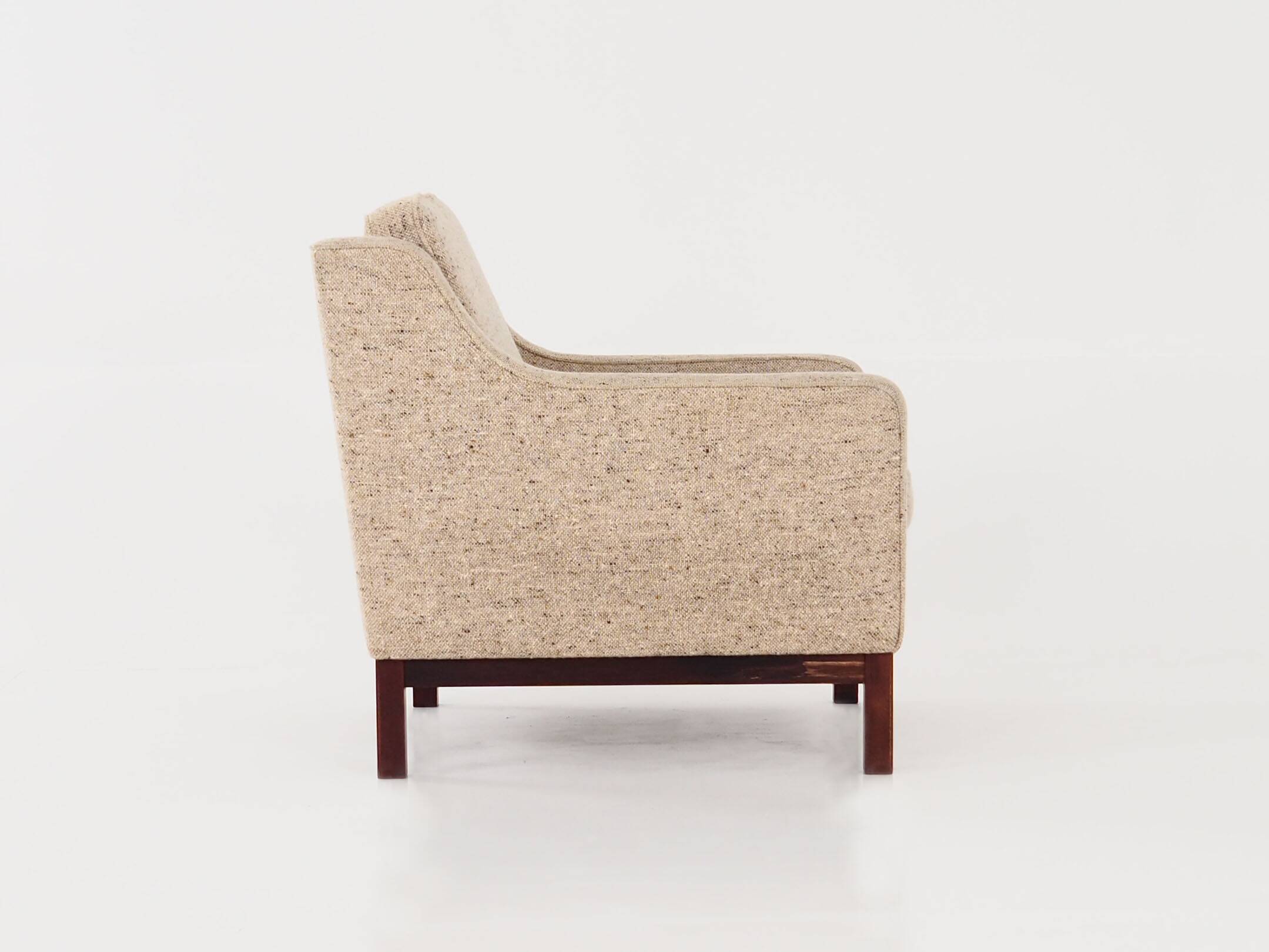 Beige armchair, Danish design, 1970s, production: Denmark