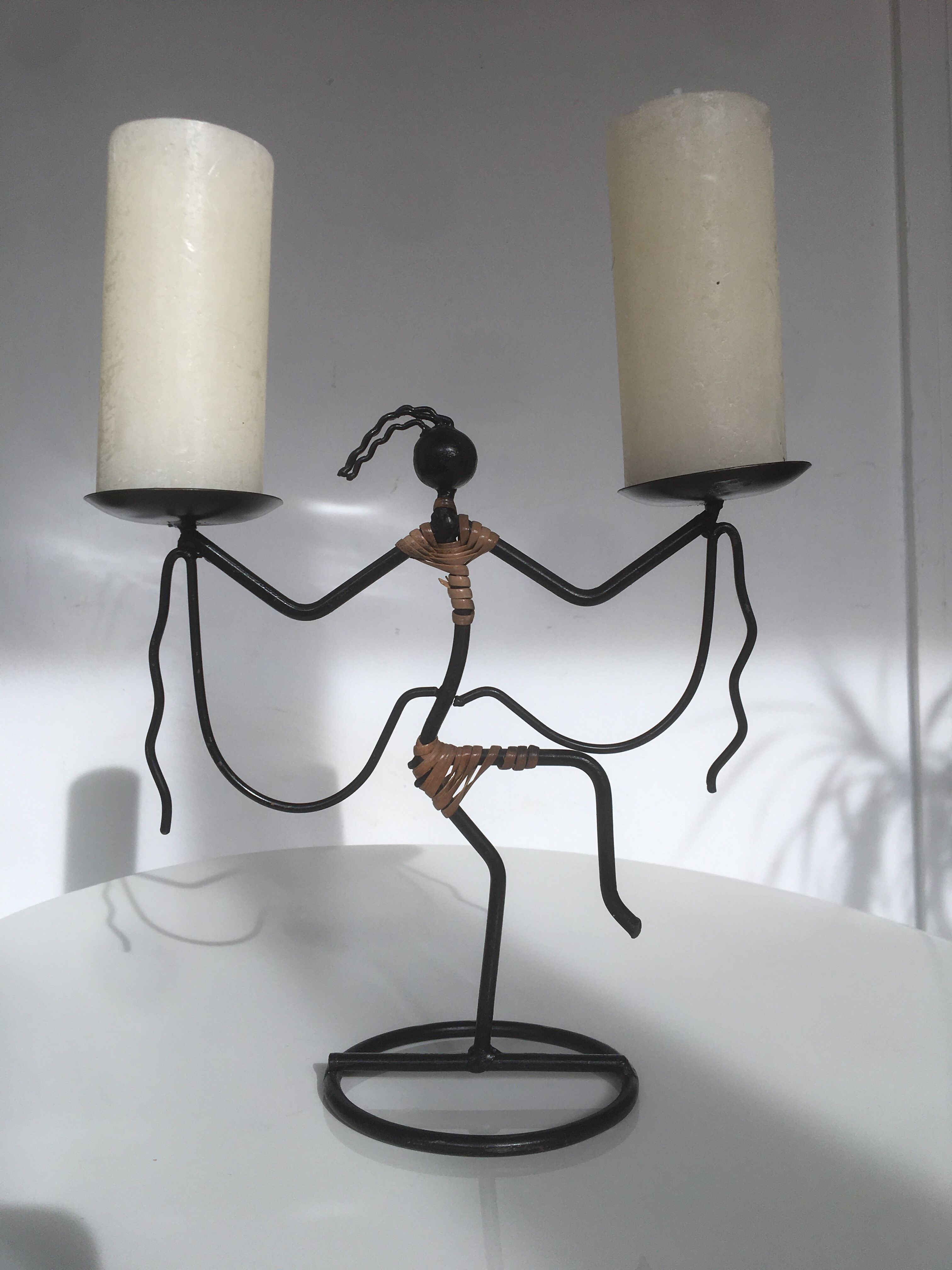 Laurids Lonborg mid century metal chandelier