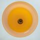 Suspension en verre jaune Peill & Putzler Allemagne années 1970
