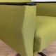 Restored vintage green swivel lounge armchair from 60's / mid century / upholseted / chair