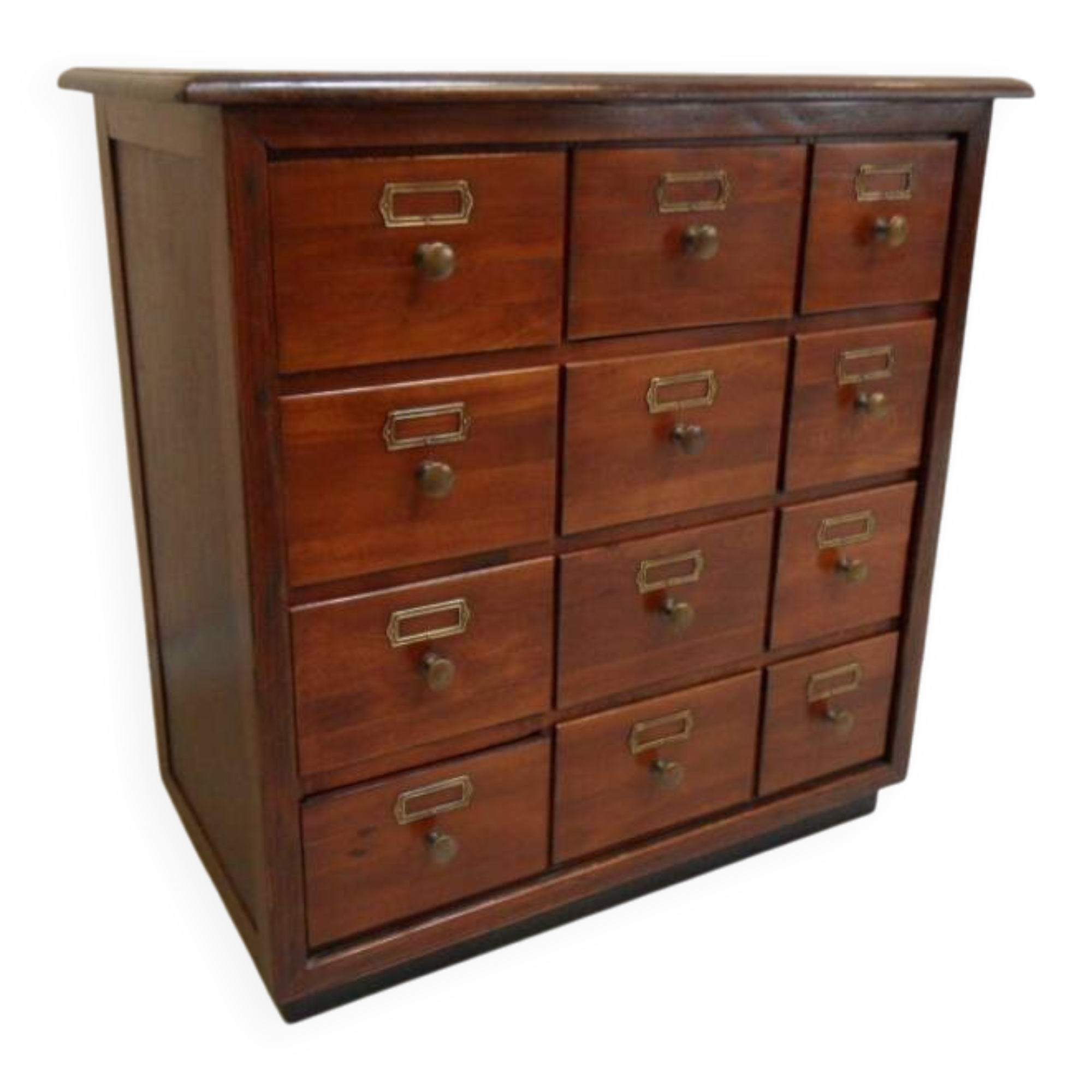 Vintage Dutch filing cabinet with drawers
