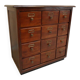 Classeur hollandais vintage avec tiroirs