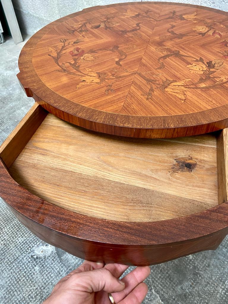 Coffee table style regence rosewood 1960