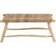 Banc Florence en bois naturel