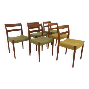 Set of 6 teak chairs "Garmi", Nils Jonsson, Troeds, Sweden, 1960