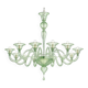 Elegant Contemporary Rigadin Murano Glass Chandelier