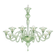 Elegant Contemporary Rigadin Murano Glass Chandelier