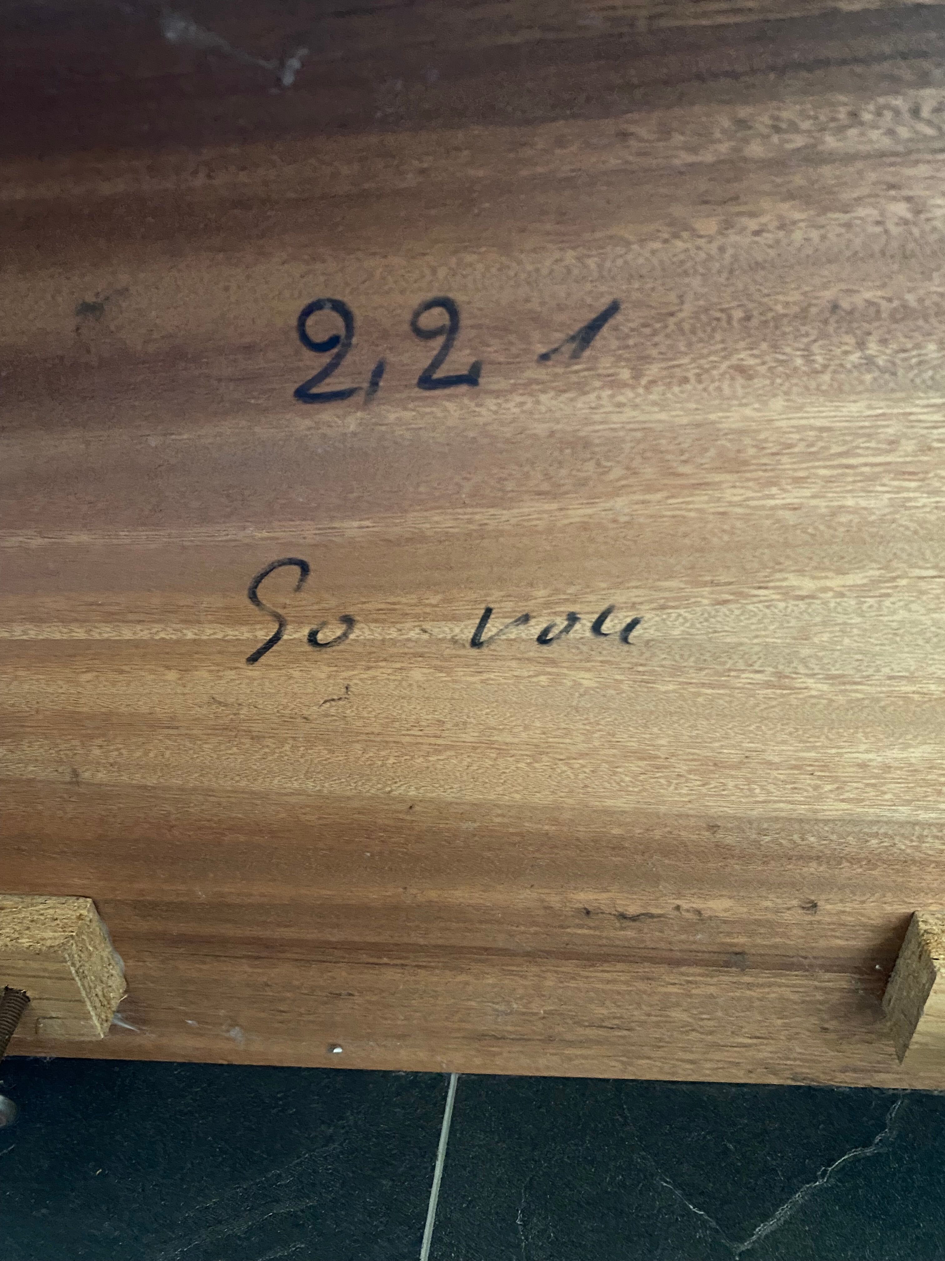 Vintage scandinavian teak high board/bookcase